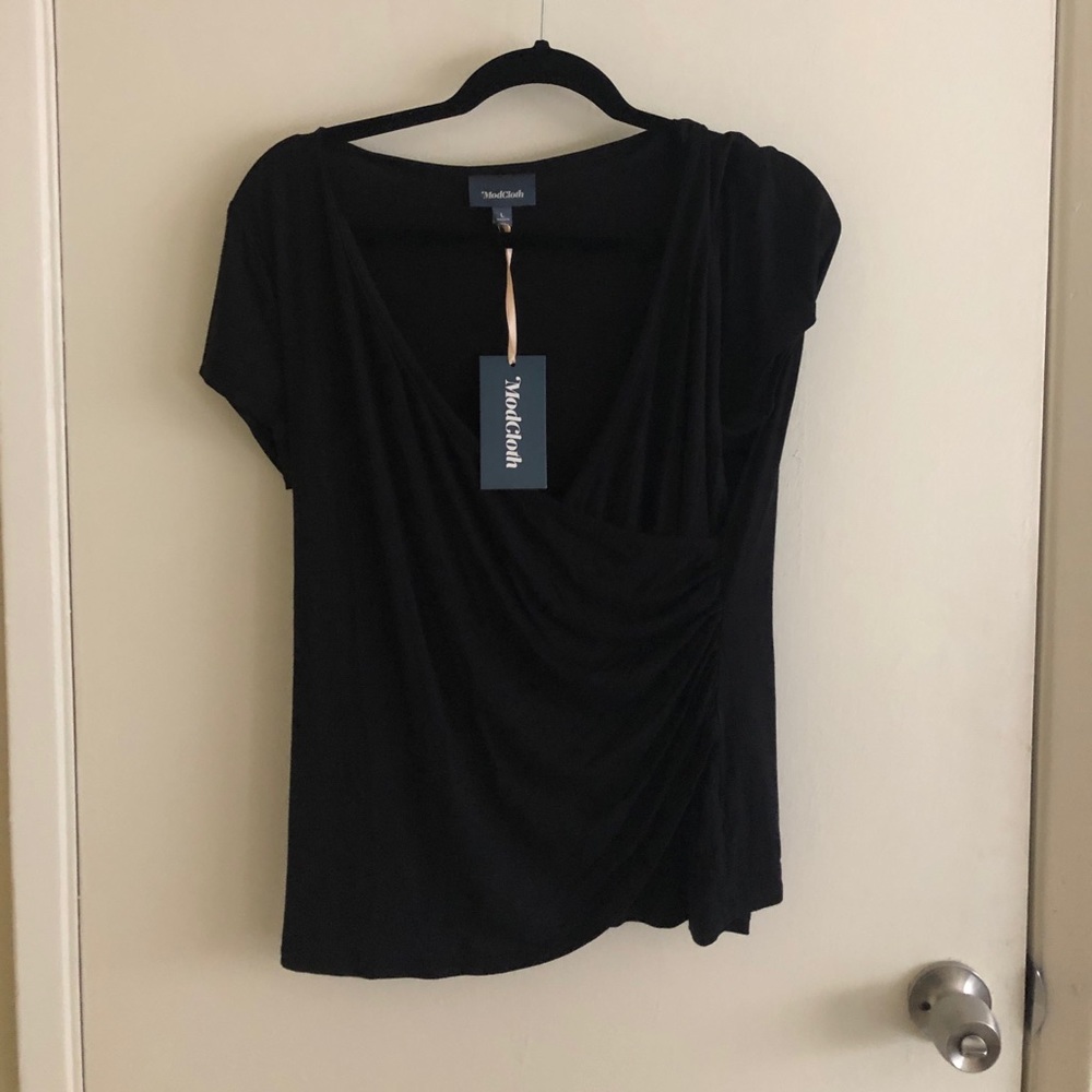 ModCloth That’s a Wrap Surplice Top
